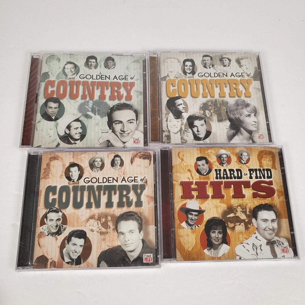 Time Life Classic Country Golden Age of Country 4 cds‎ NEW
